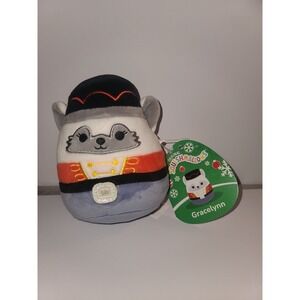 Squishmallows Gracelynn the Winter‎ Fox 4" Stuffed Plush